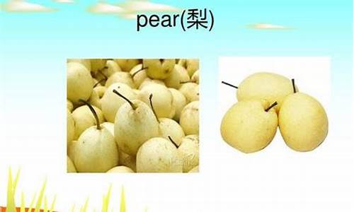 pear怎么读_pear怎么读音